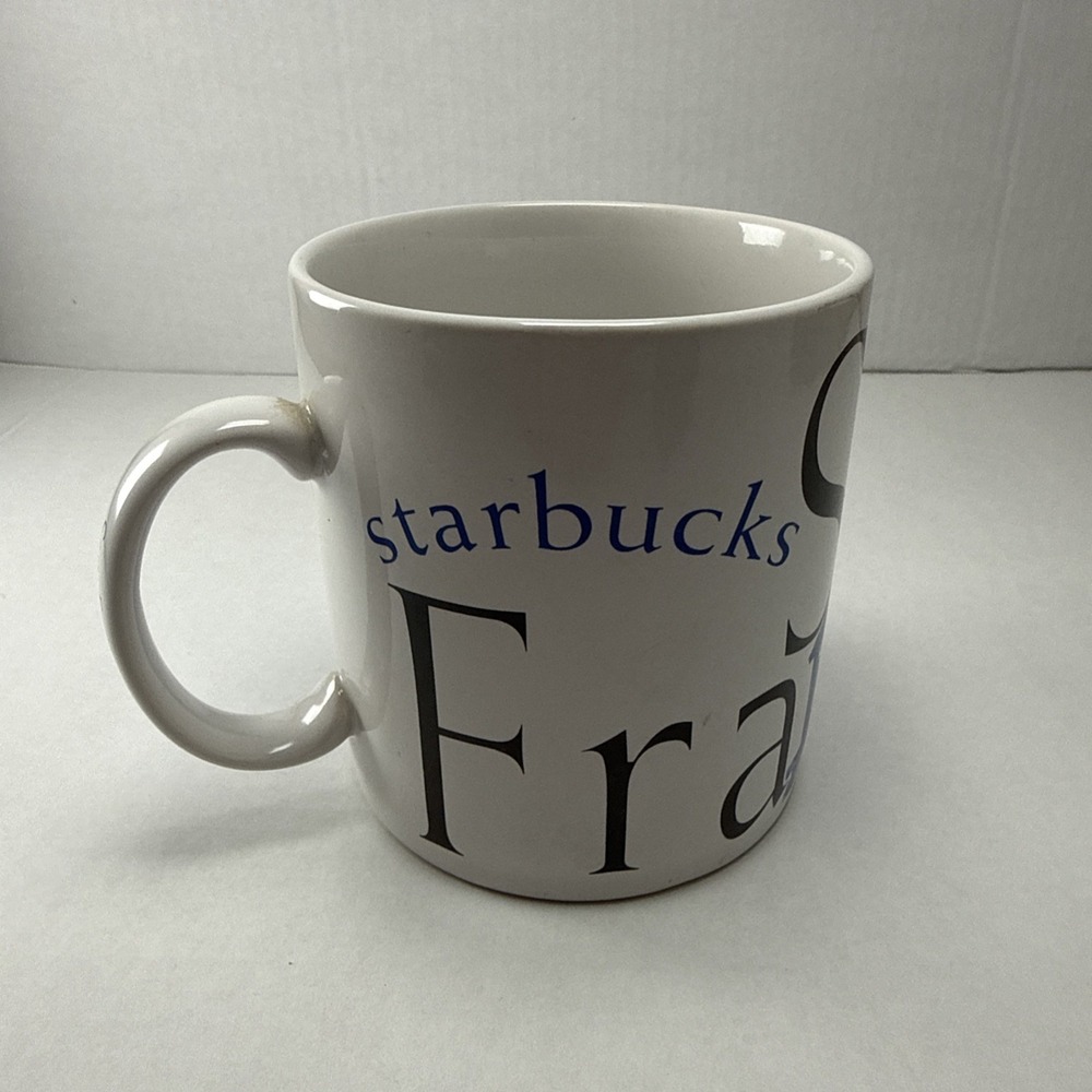 Vintage 1994 Starbucks Coffee San Francisco City Mug Collector Series
